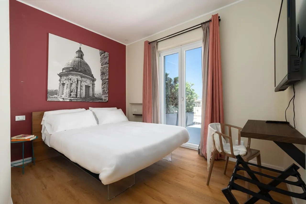 Attico 37 - Queen Room Con Terrazza Privata Palermo